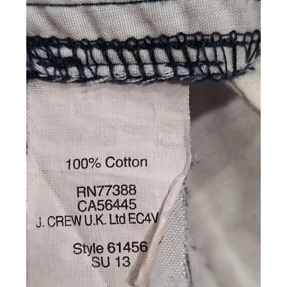 EUC J.Crew Womens Navy Chino Shorts/Size 2 - Picture 4 of 4